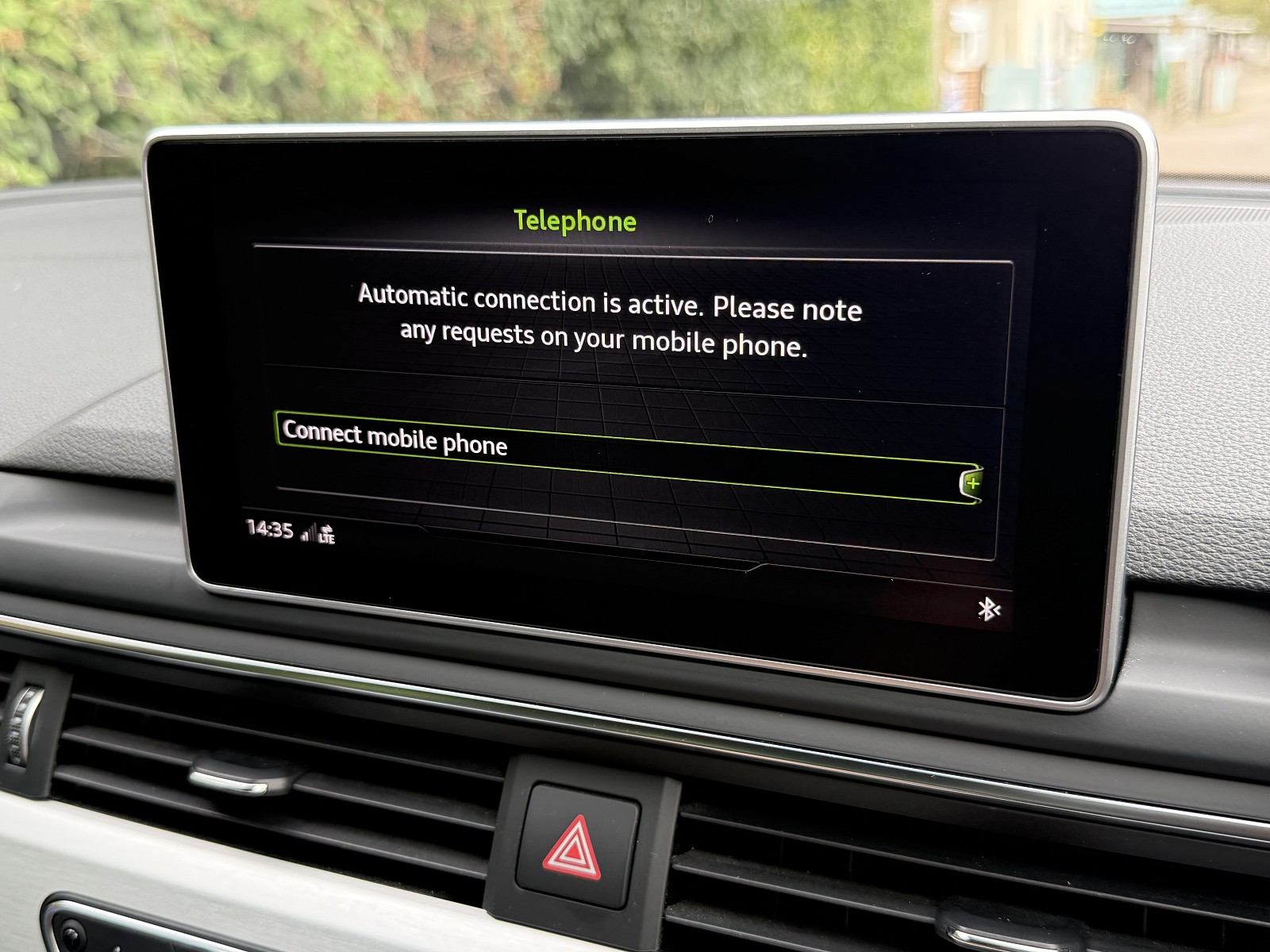 Connectivity Screen