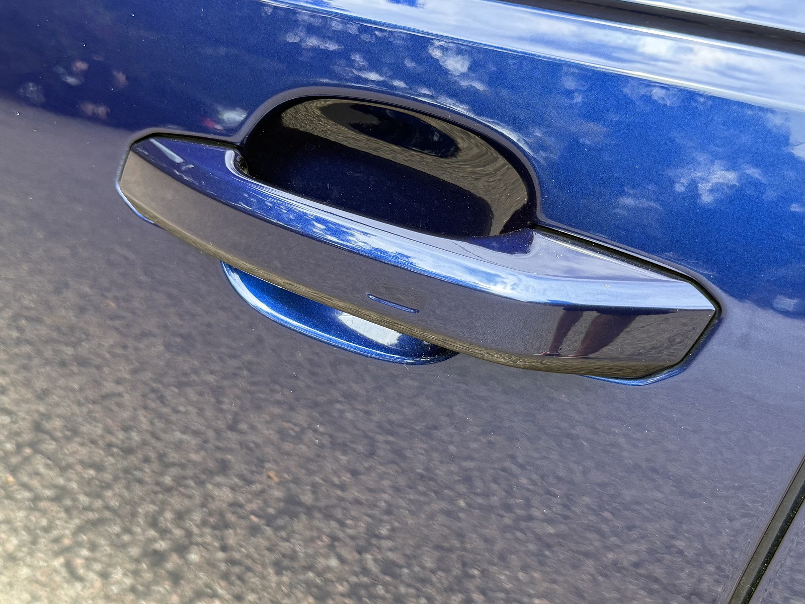 Door handle detail