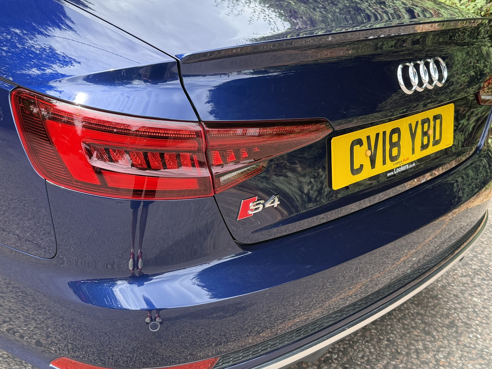 Rear lights detail