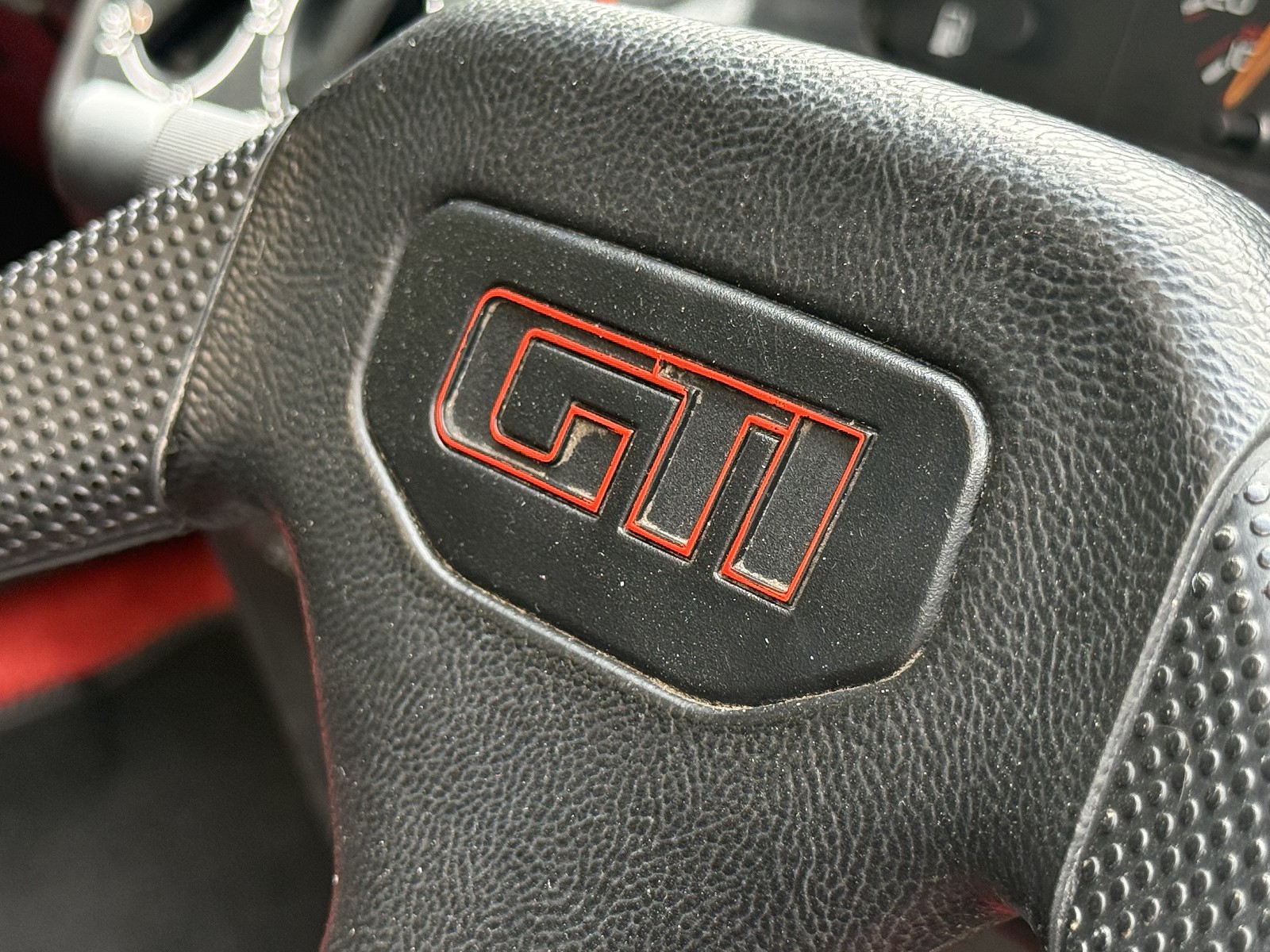 Sterring wheel detail